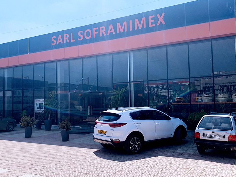 Showroom of SARL SOFRAMIMMEX in Algiers