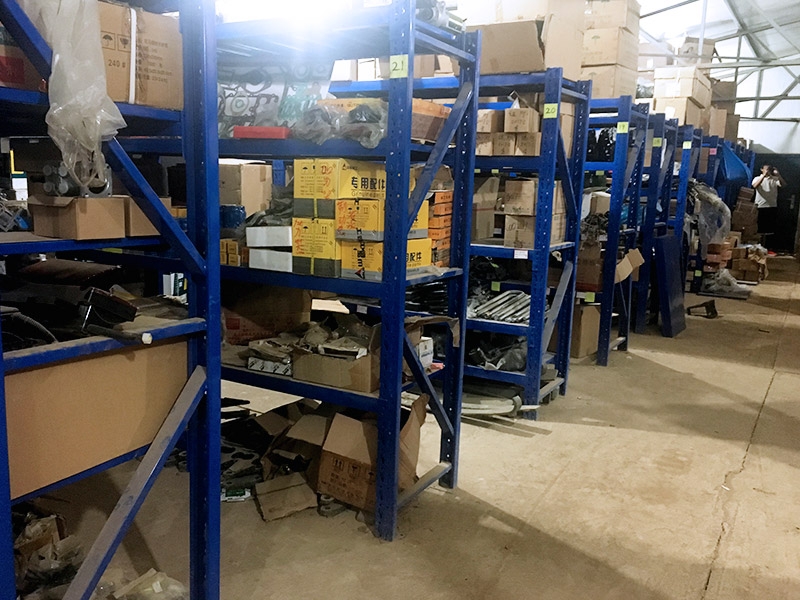 Spare parts warehouse