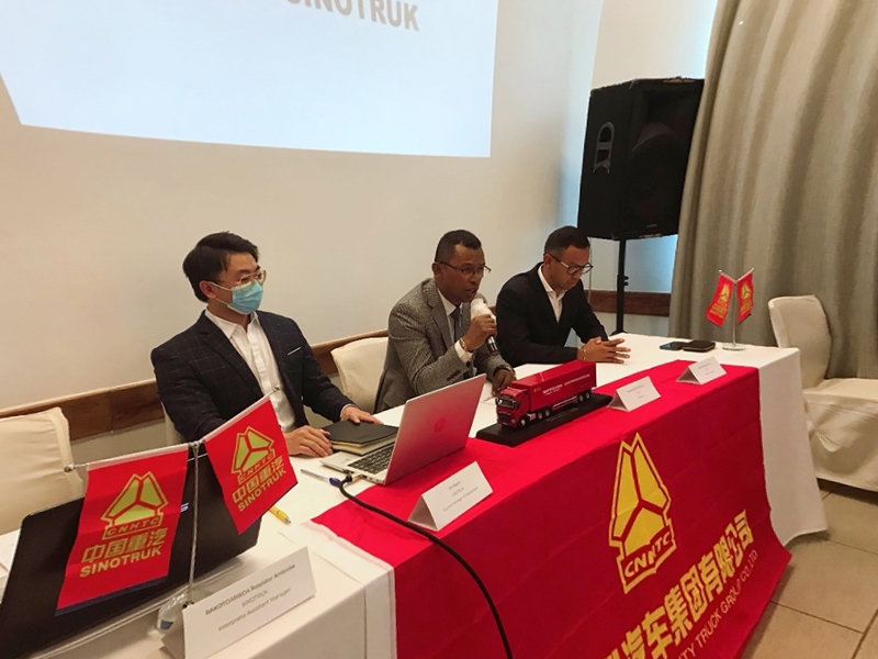 Sinotruk has officially entered the Madagascar market in 2022, and has developed the market through direct sales from manufacturers and spot sales from local distributors.