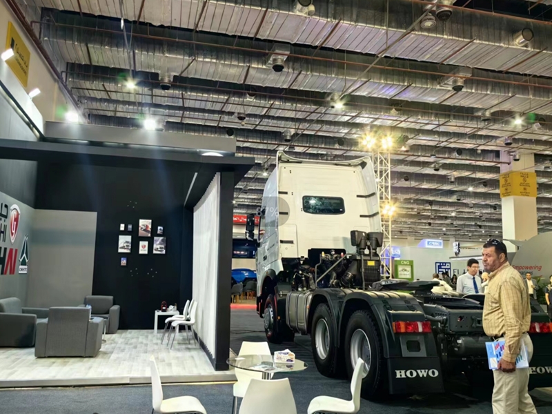 SINOTRUK distributor GEYUSHI Attends Egypt “Trans MEA 2023” Exhibition